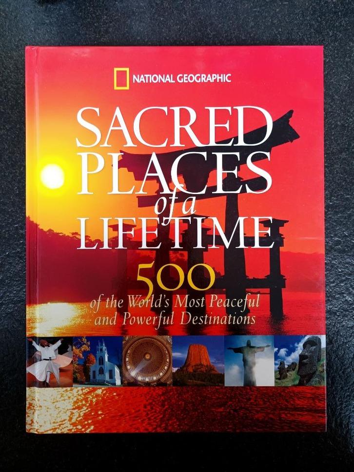 Sacred Places Of A Lifetime - National Geographic, Boeken, Reisgidsen, Zo goed als nieuw, Reisgids of -boek, Verzenden