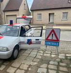 panneau de signalisation Gendarmerie Police Sapeurs-Pompiers, Enlèvement, Gendarmerie