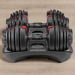 Verstelbare dumbells 2 t/m 24 kg, Sport en Fitness, Ophalen of Verzenden, Nieuw, Rug, Halterset