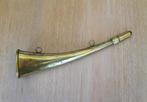 Koperen jachthoorn, antiek, WO I, Antiek en Kunst, Ophalen of Verzenden, Koper