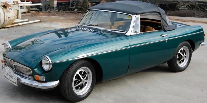 Tres belle mg b de 1962, Autos, MG, Particulier, A, Beige, Beige, Enlèvement