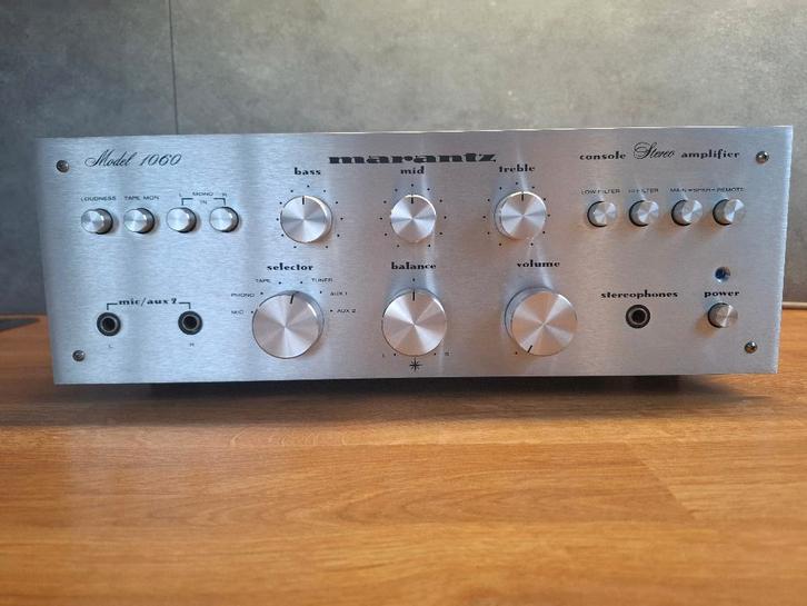 Marantz model 1060 Ampli vintage, TV, Hi-fi & Vidéo, Amplificateurs & Ampli-syntoniseurs, Utilisé, Stéréo, Moins de 60 watts, Marantz