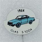 SP0919 Speldje 1964 Glas S1004 blauw, Collections, Broches, Pins & Badges, Utilisé, Enlèvement ou Envoi