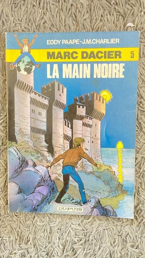 Marc Dacier # 5 La main noire 1980, Boeken, Stripverhalen, Gelezen, Ophalen of Verzenden