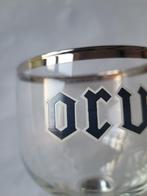 Verre ORVAL Benjamin avec défaut écriture, Comme neuf, Enlèvement ou Envoi, Verre à bière