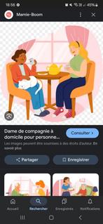 Dame de compagnie, Vacatures
