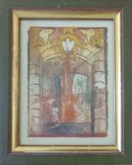 RENE CARCAN / RETAIL BAROQUE / KLEURETS + RELIEF / 26x21cm, Ophalen of Verzenden