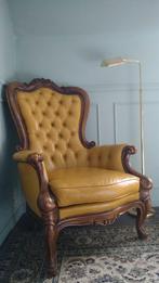 Fauteuil Chesterfield, Ophalen, Gebruikt, Leer