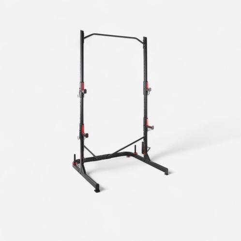 Ensemble rack bench équipement, Sport en Fitness, Fitnessmaterialen, Zo goed als nieuw, Oprekstang, Ophalen