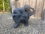 Boeddha op Olifant, Tuin en Terras, Ophalen, Nieuw, Beton, Dierenbeeld