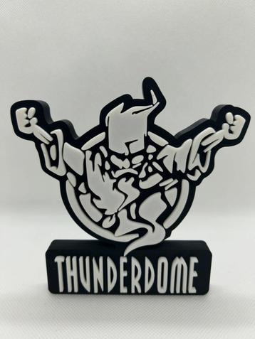 Thunderdome Wizard logo in zwart / decoratie beschikbaar voor biedingen