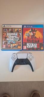 Ps5 controler plus gta5 plus ps4 game, Games en Spelcomputers, Ophalen