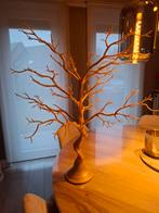 Kunststof boom goudkleurig hoogte 75 cm, Ophalen of Verzenden