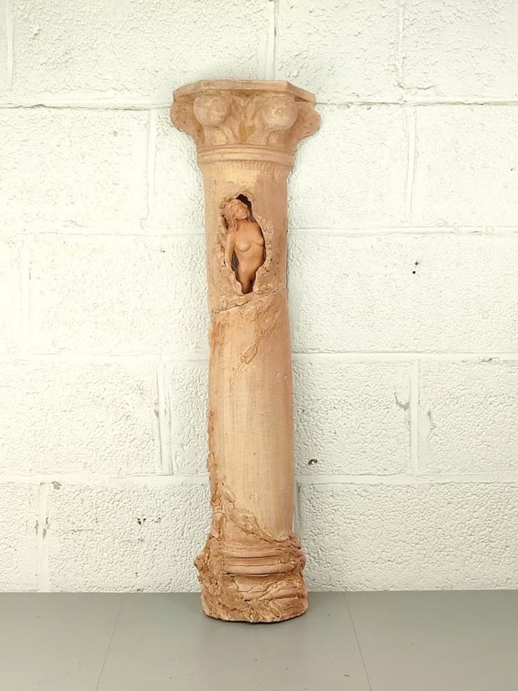 Terracotta kunstwerk Alberto Mirolo, Antiquités & Art, Art | Sculptures & Bois, Enlèvement