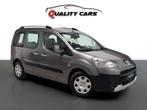 Peugeot Partner 1.6i | Tepee | Rolstoelwagen | PMR | 5 PL, Auto's, Voorwielaandrijving, Euro 5, Gebruikt, Zwart