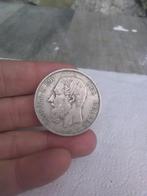 Ancienne pièces belge Léopold 1873, Monnaie en vrac, Argent, Enlèvement, Argent