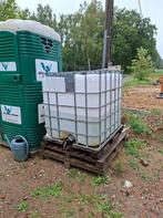 IBC container van 1 kuub. Met kraan., Tuin en Terras, Regentonnen, 150 liter of meer, Ophalen, Gebruikt, Kunststof