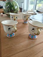 4 Kopjes Disney Barstje (Belle en het beest), Huis en Inrichting, Keuken | Servies, Ophalen of Verzenden, Nieuw