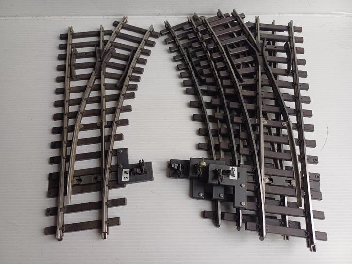 Marklin spoor 1 wissels, Hobby en Vrije tijd, Modeltreinen | Overige schalen, Gebruikt, Rails, Gelijkstroom of Wisselstroom, Märklin
