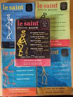 Lot de 5 Détective Magazine 'Le Saint' 1955/56, Journal ou Magazine, 1940 à 1960, Enlèvement ou Envoi