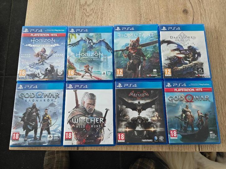Diverse PS4 Games, Games en Spelcomputers, Games | Sony PlayStation 4, Gebruikt, Overige genres, 1 speler, Vanaf 12 jaar, Ophalen