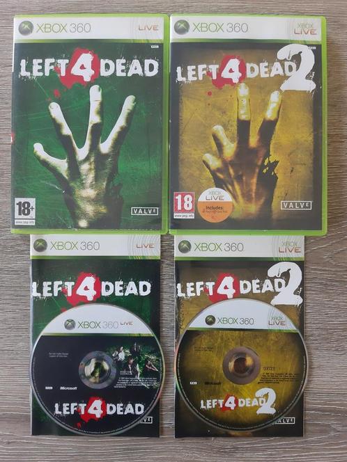 Xbox 360 Left 4 dead 1 & 2, Games en Spelcomputers, Games | Xbox 360, Zo goed als nieuw, Ophalen of Verzenden