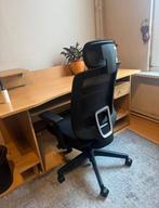 Toon de somer Ergonomische bureaustoel TEC05, Huis en Inrichting, Ophalen, Zwart, Zo goed als nieuw, Bureaustoel