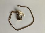 Leuke lange bijou ketting met vogelkooitje, Ophalen of Verzenden, Zo goed als nieuw, Overige materialen