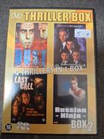 Thriller box,  4 Thrillers in 1 box, CD & DVD, DVD | Thrillers & Policiers, Enlèvement ou Envoi