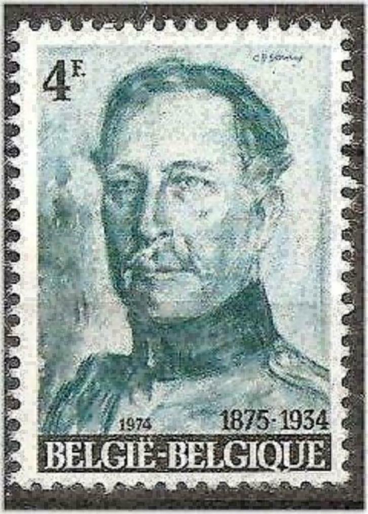 Belgie 1974 - Yvert 1697/OBP 1704 - Overlijden Albert I (PF), Postzegels en Munten, Postzegels | Europa | België, Koninklijk huis