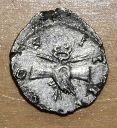 Romeinse denarius Antoninus Pius 138-161 AD Handen, Postzegels en Munten, Munten | Europa | Niet-Euromunten, Losse munt, Zilver