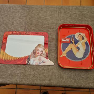 2 Coca Cola reclameborden beschikbaar voor biedingen