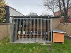 Chenil avec niche en tres tres bon etat, Dieren en Toebehoren, Hondenhokken, Ophalen, Zo goed als nieuw