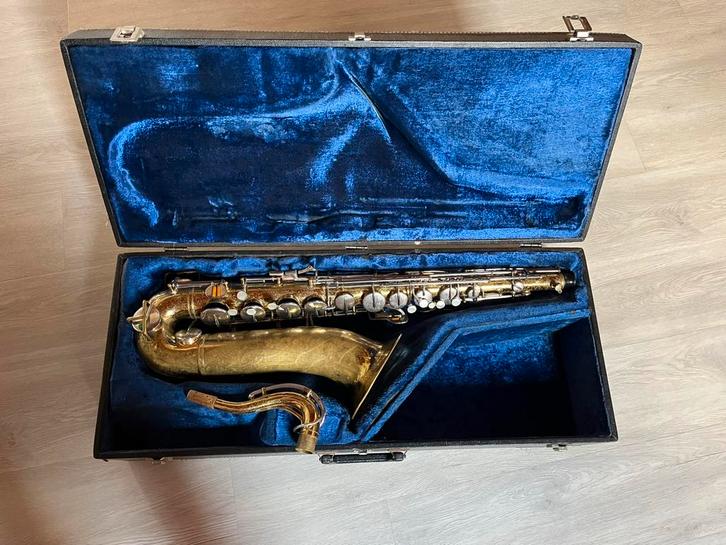 Saxofoon  Buescher 400   sib tenorsaxofoon, Muziek en Instrumenten, Blaasinstrumenten | Saxofoons, Gebruikt, Tenor, Met koffer