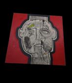 moderne compositie " a head"., Ophalen of Verzenden