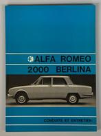 Alfa Romeo 2000 Berlina, Ophalen of Verzenden