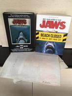 Jaws, 3D poster, ‘75 kit, French original posters, …., Verzamelen, Film en Tv, Ophalen of Verzenden, Zo goed als nieuw, Poster