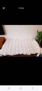 Prachtige handgemaakte bedsprei/tafelkled (120×80 cm.), Antiek en Kunst, Ophalen of Verzenden