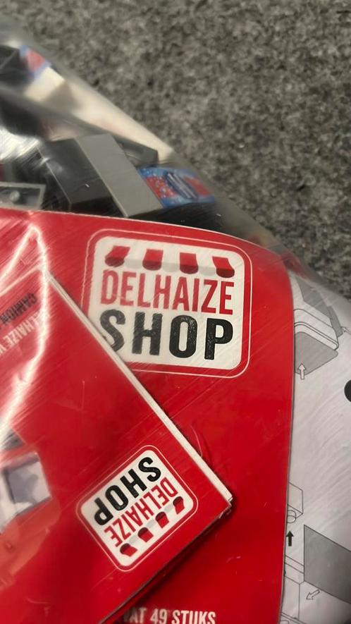 Bouwstenen Lego Delhaize, Kinderen en Baby's, Speelgoed | Bouwstenen, Zo goed als nieuw, Ophalen