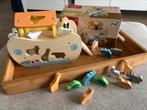Hout speelgoed Ark van Noach, Kinderen en Baby's, Ophalen, Zo goed als nieuw