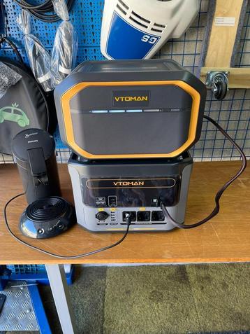 1000W Powerstation 828Wh + 1548Wh extra accu Thuisbatterij beschikbaar voor biedingen