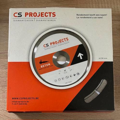 Diamantslijpschijf / diamantzaagblad - CS Projects (10 st.), Doe-het-zelf en Bouw, Gereedschap | Slijpmachines, Nieuw, Haakse handslijpmachine