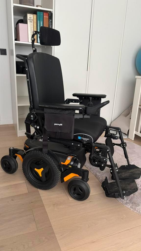 Elektrische Rolstoel Permobil M1 comfort curve, Diversen, Rolstoelen, Zo goed als nieuw, Elektrische rolstoel, Ophalen