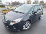 OPEL ZAFIRA TOURER 2015 2L DIESEL 7 PLAATS, Auto's, Euro 5, Monovolume, Zwart, Leder en Stof