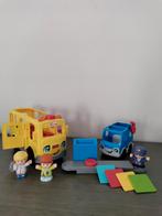 Fisher-Price Little People, schoolbus en postbode, Ophalen