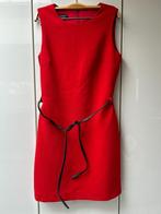 Mango Suit gevoerde rode jurk - Maat S, Kleding | Dames, Jurken, Ophalen of Verzenden, Zo goed als nieuw, MANGO, Maat 36 (S)