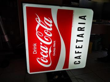 Vintage lichtreclame Coca Cola beschikbaar voor biedingen