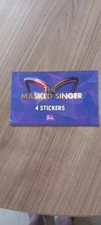 498 stickers van de Masked Singer Delhaize actie., Overige supermarkten, Ophalen of Verzenden