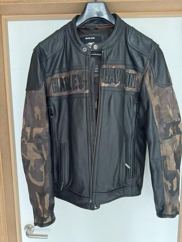 Lederen vest Harley Davidson, maat L beschikbaar voor biedingen