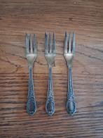 Set van 3 verzilverde vorkjes, Antiek en Kunst, Ophalen